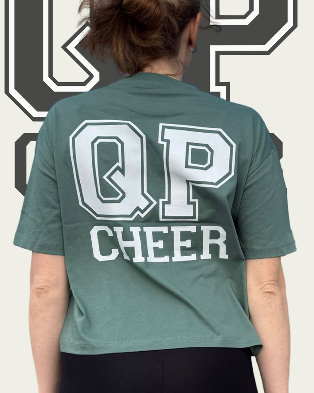 QP Boxy Shirt grün