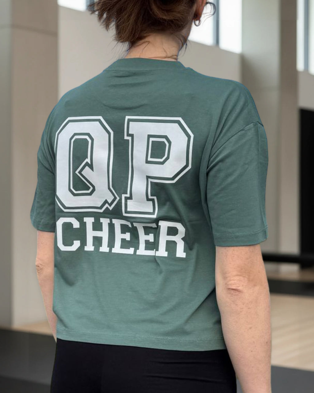 QP Boxy Shirt grün