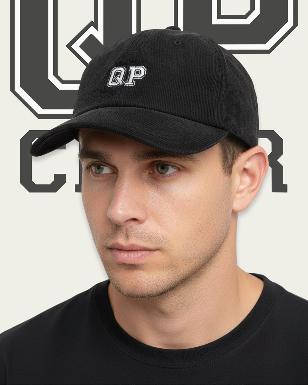 QP Cord Cap black