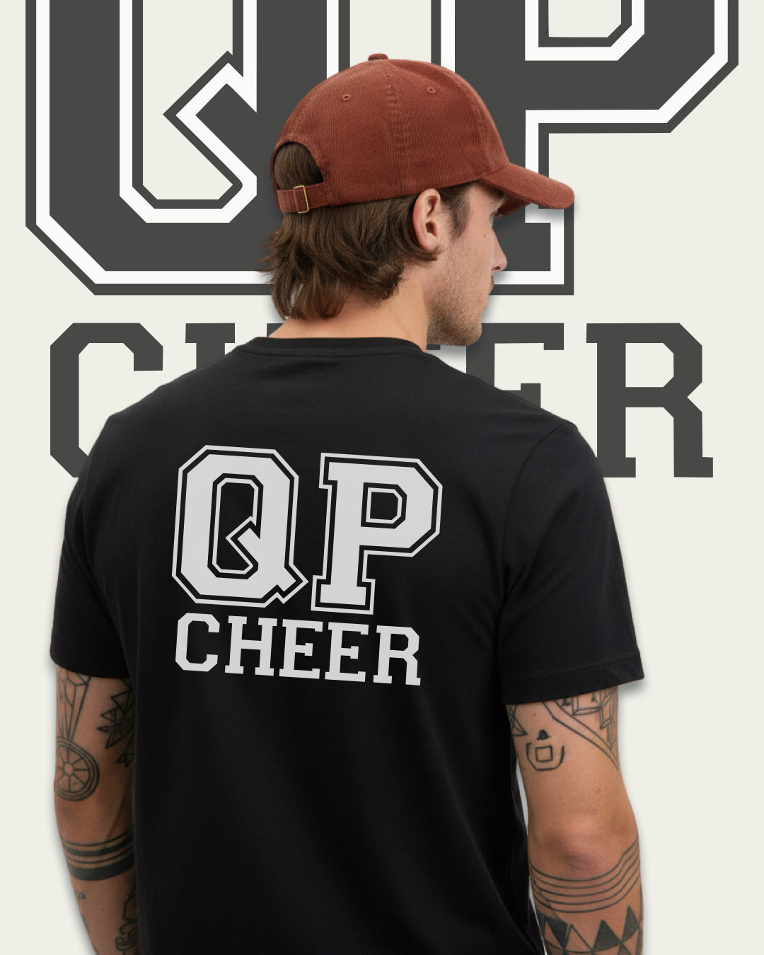 QP Cord Cap vintage red