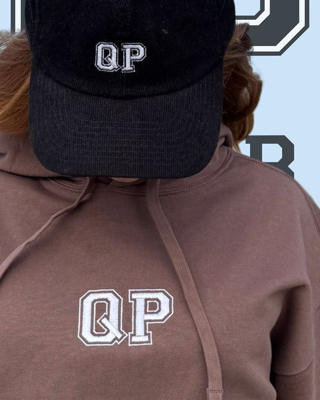 QP oversized Hoodie - unisex